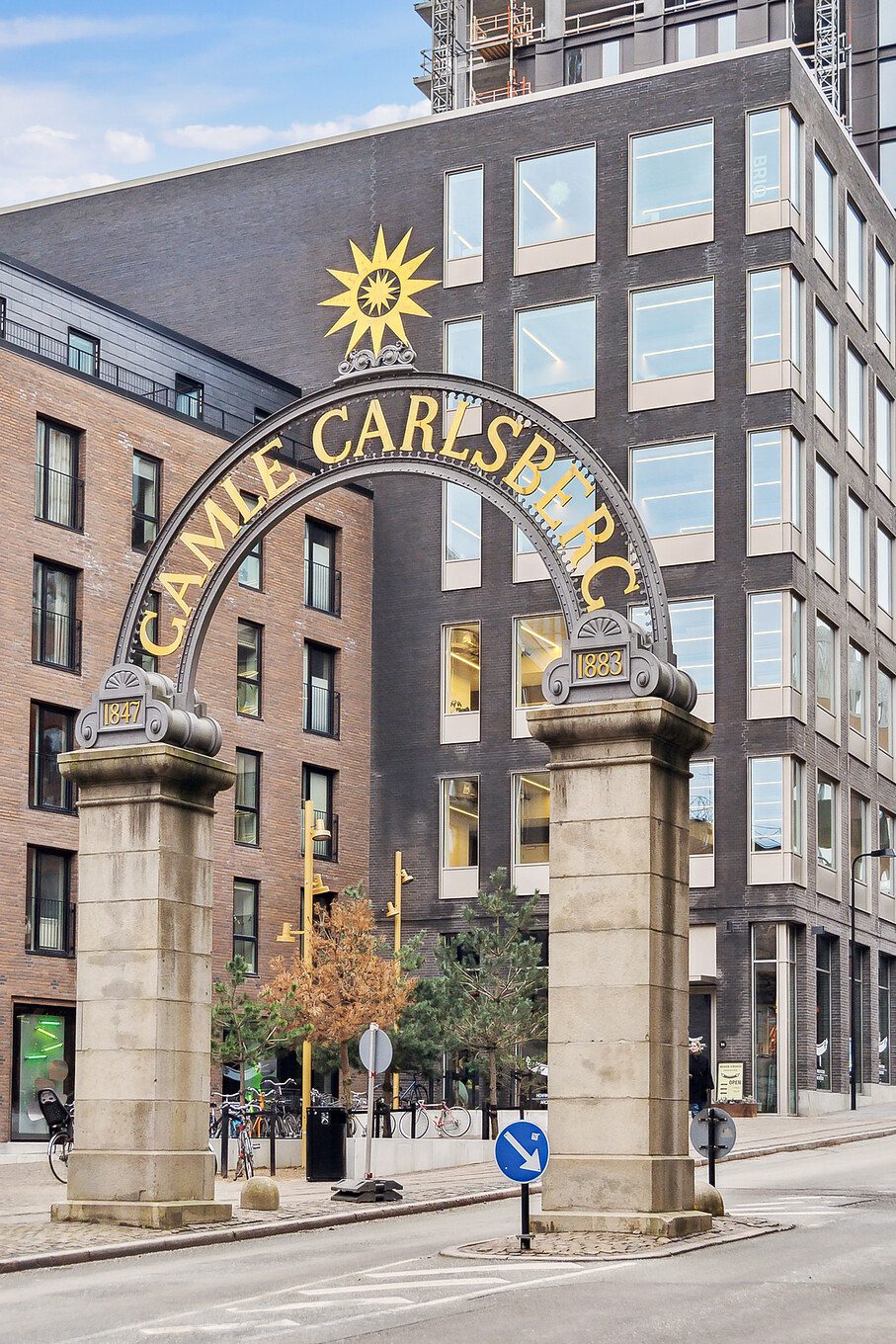 ikonisk vartegn i carlsberg byen